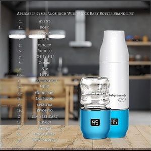 babysheem Portable Baby Bottle Warmer and Formula Dispenser|1LB Lightweight